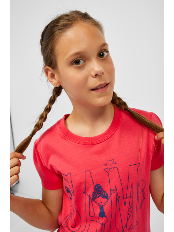 Sam 73 Koralna dekliška majica SAM 73 Ielenia
