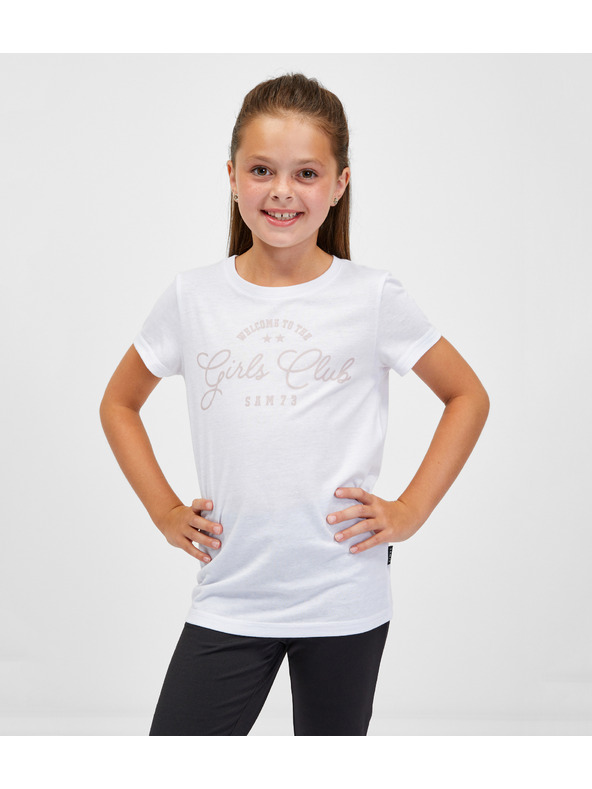 Sam 73 Bela dekliška majica SAM 73 Janli