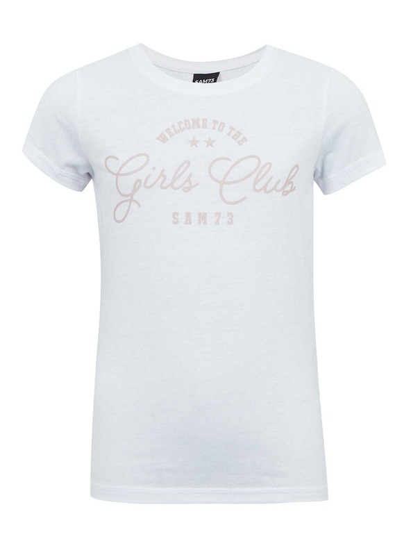 Sam 73 Bela dekliška majica SAM 73 Janli
