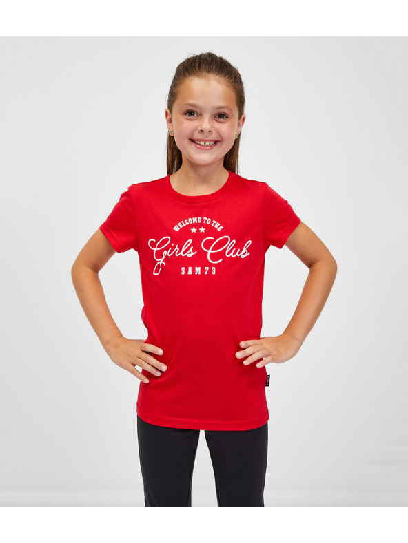 Sam 73 Rdeča dekliška majica SAM 73 Janli
