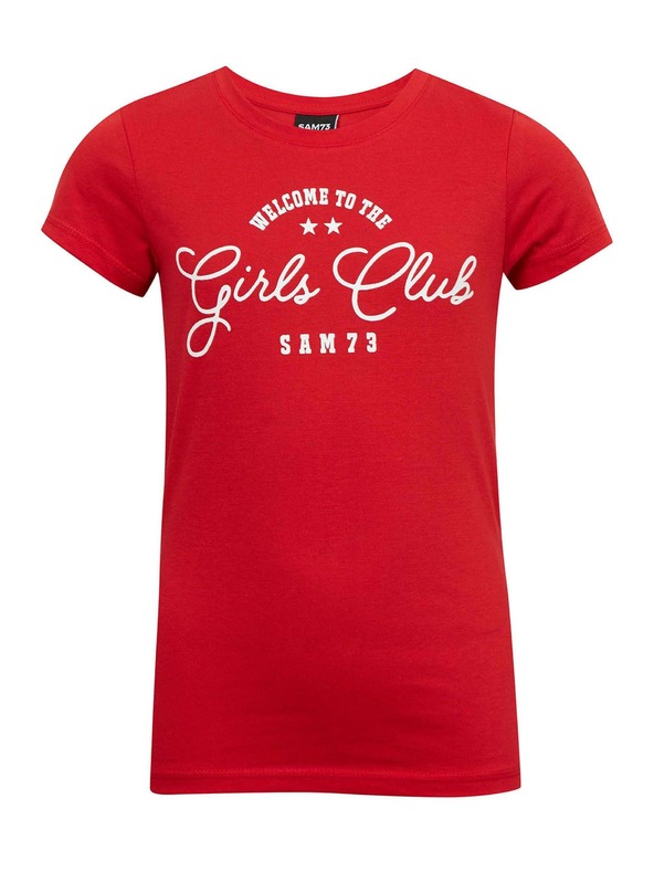 Sam 73 Rdeča dekliška majica SAM 73 Janli
