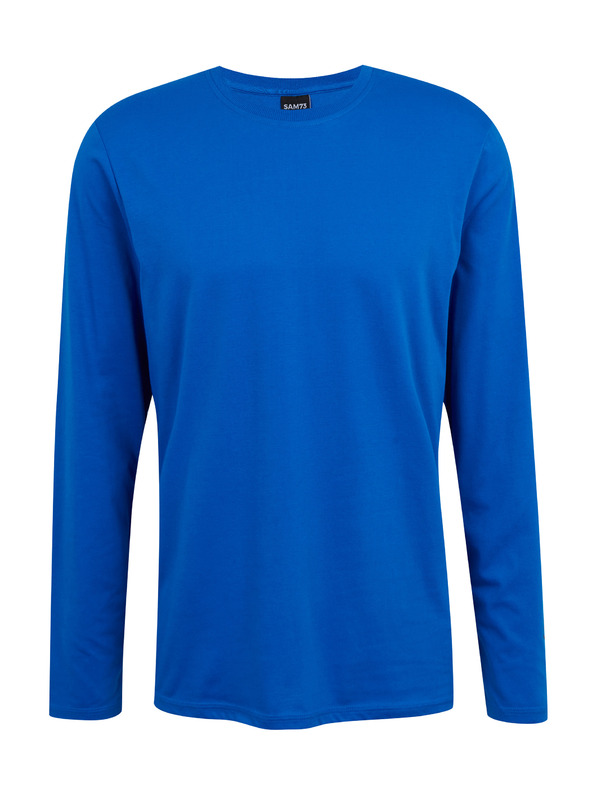 Sam 73 Modra moška majica z dolgimi rokavi SAM 73 Regulus