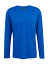 Sam 73 Modra moška majica z dolgimi rokavi SAM 73 Regulus