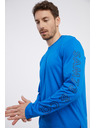 Sam 73 Modra moška majica z dolgimi rokavi SAM 73 Regulus