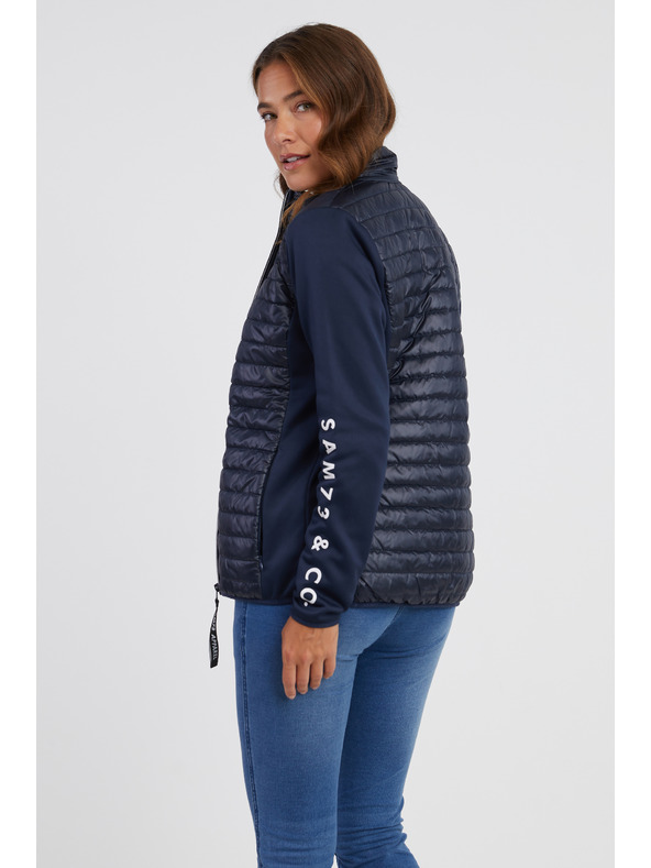 Sam 73 Temno modra ženska lahka prešita jakna SAM 73 Melman