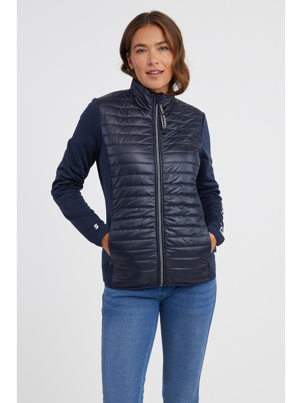 Sam 73 Temno modra ženska lahka prešita jakna SAM 73 Melman