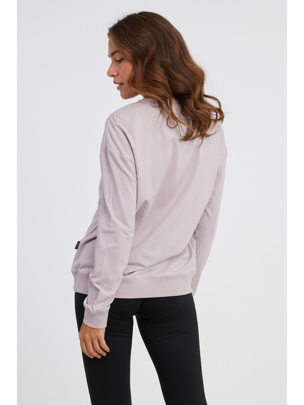 Sam 73 Svetlo roza ženska majica z dolgimi rokavi SAM 73 Sharma