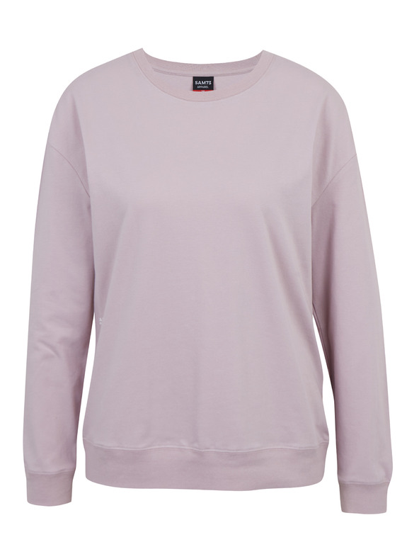 Sam 73 Svetlo roza ženska majica z dolgimi rokavi SAM 73 Sharma