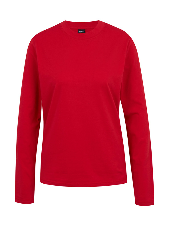 Sam 73 Rdeča ženska majica z dolgimi rokavi SAM 73 Zira