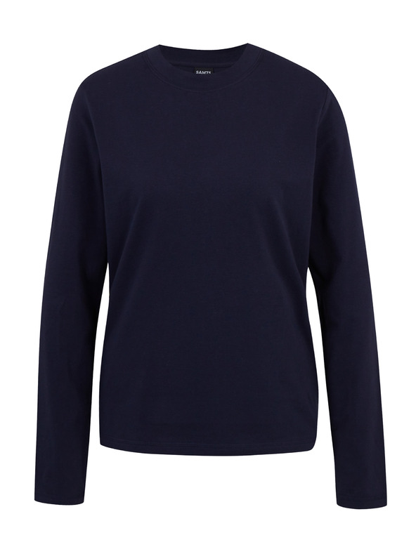 Sam 73 Temno modra ženska majica z dolgimi rokavi SAM 73 Zira