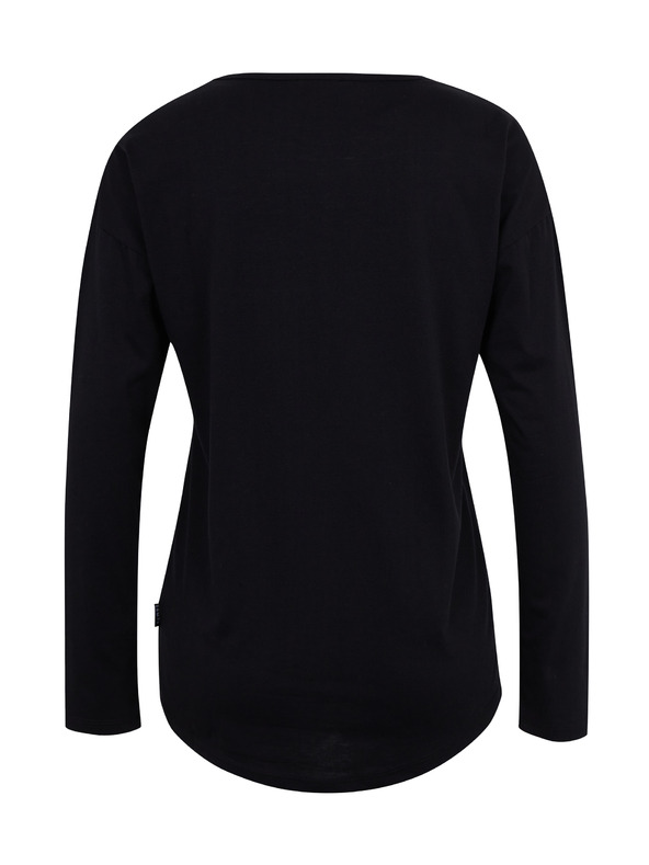 Sam 73 Črna ženska majica z dolgimi rokavi SAM 73 Patty
