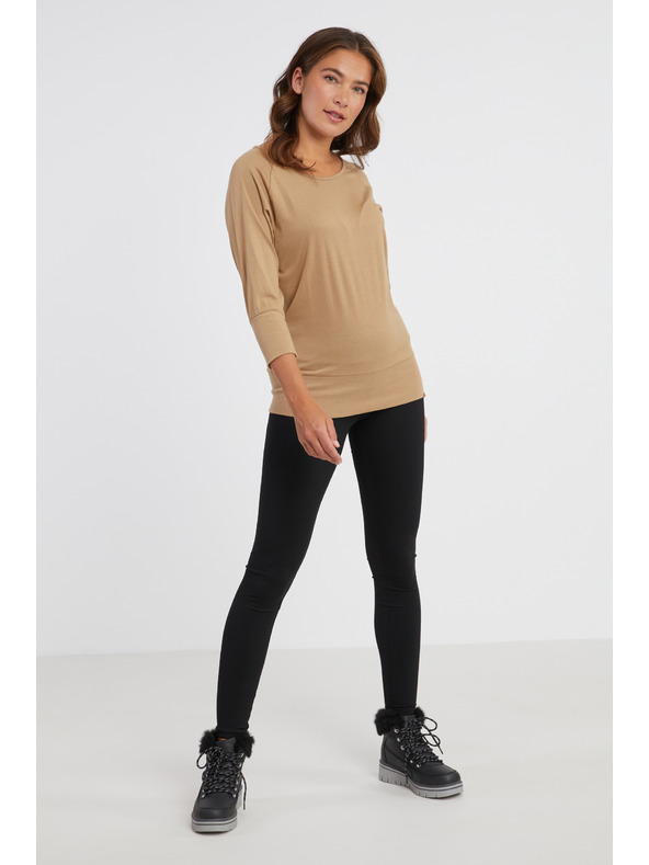 Sam 73 Svetlo rjava ženska majica SAM 73 Selma