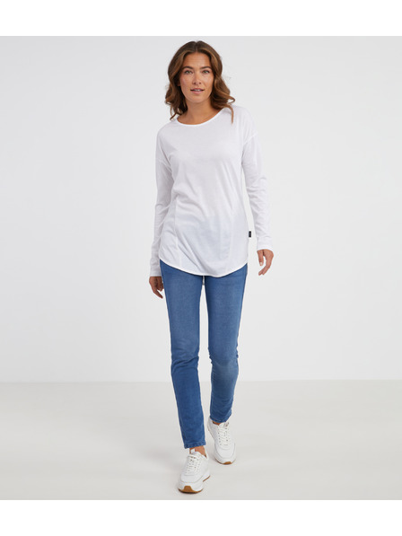 Sam 73 Bela ženska majica z dolgimi rokavi SAM 73 Sherri