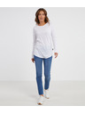 Sam 73 Bela ženska majica z dolgimi rokavi SAM 73 Sherri