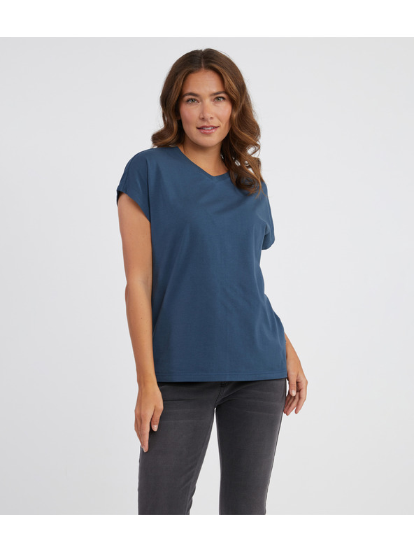 Sam 73 Temno modra ženska majica SAM 73 Vitani