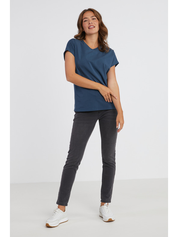 Sam 73 Temno modra ženska majica SAM 73 Vitani