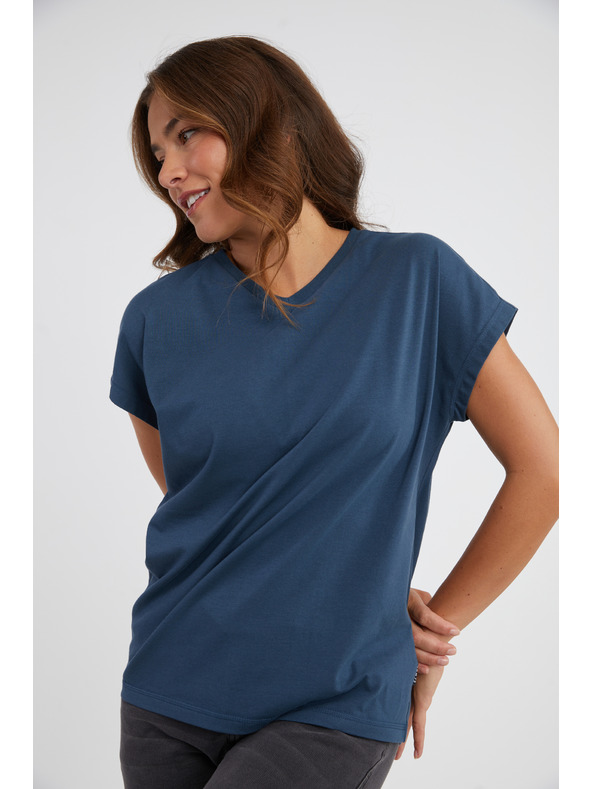 Sam 73 Temno modra ženska majica SAM 73 Vitani