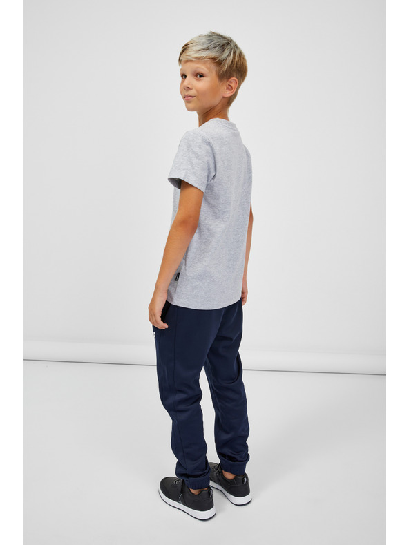 Sam 73 Svetlo siva fantovska črtasta majica SAM 73 Silaqui