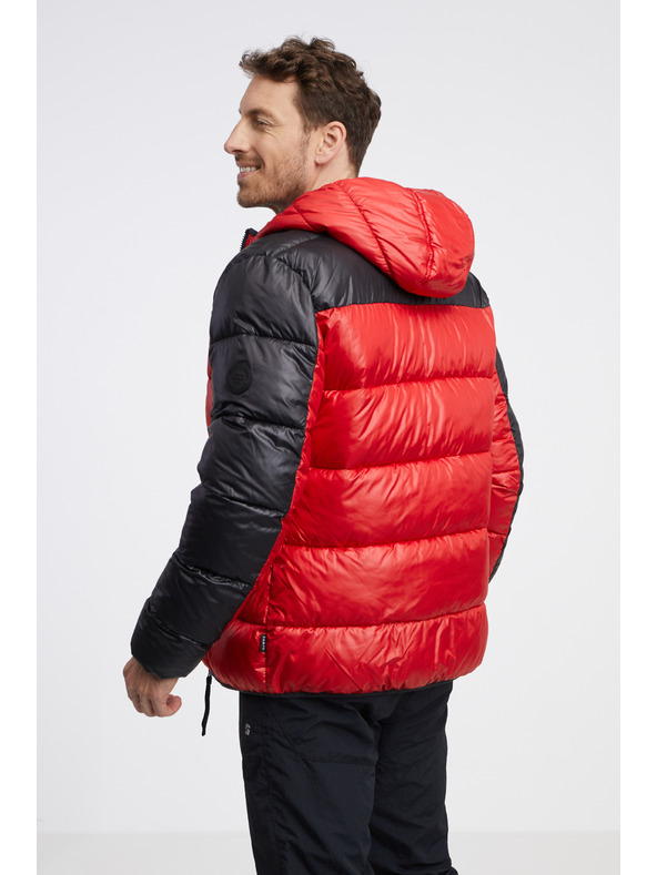 Sam 73 Črno-rdeča moška prešita jopica SAM 73 Ron