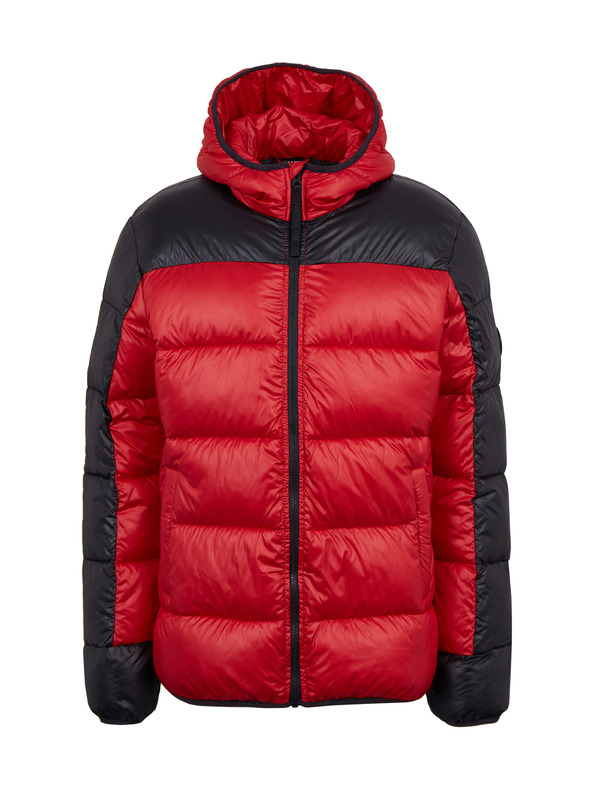 Sam 73 Črno-rdeča moška prešita jopica SAM 73 Ron