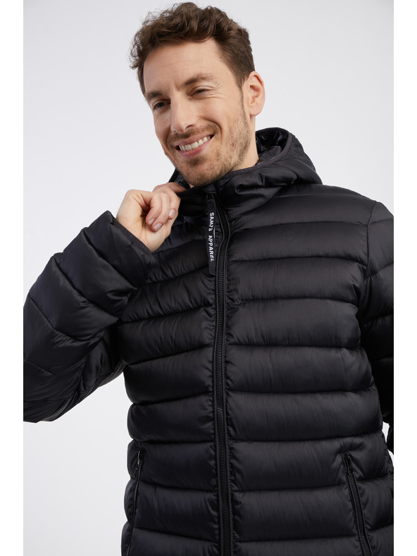 Sam 73 Črna moška prešita jakna SAM 73 Spider