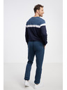 Sam 73 Temno modre moške hlače SAM 73 Dobby
