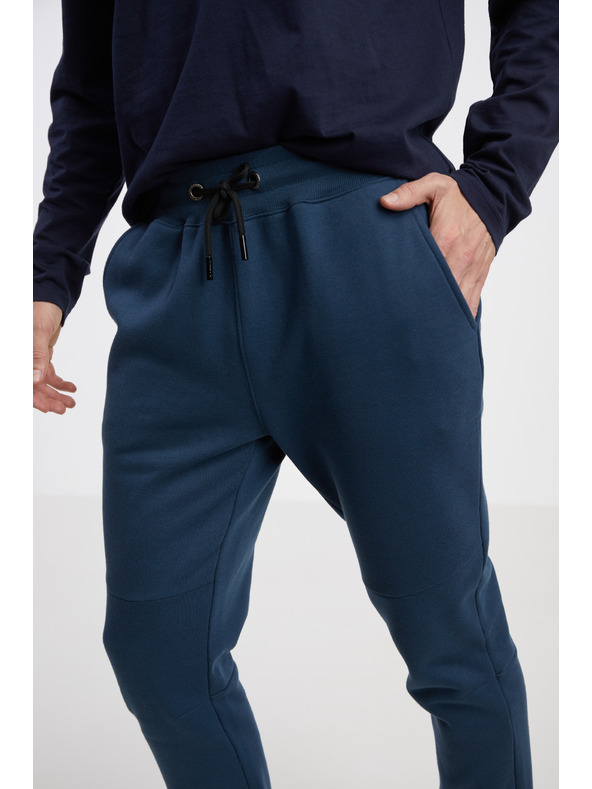 Sam 73 Temno modre moške hlače SAM 73 Dobby