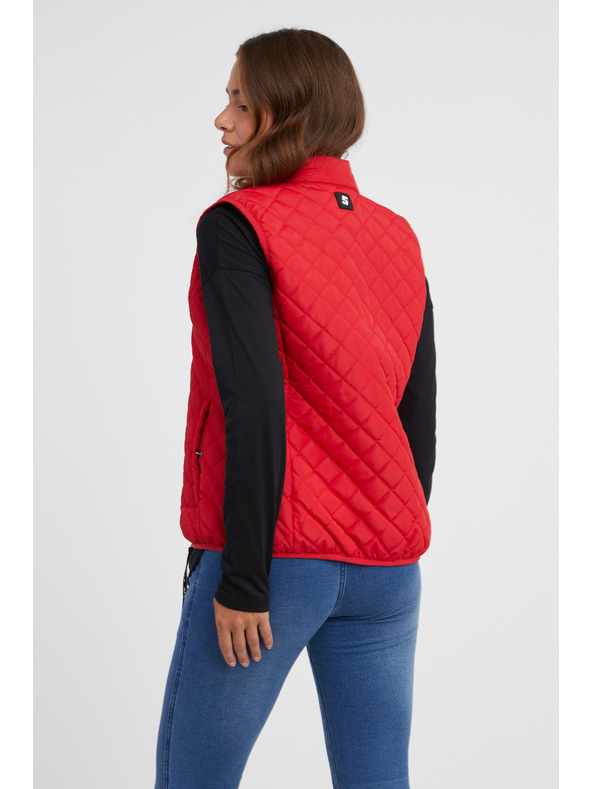 Sam 73 Rdeča ženska prešita kapuca SAM 73 Pictor