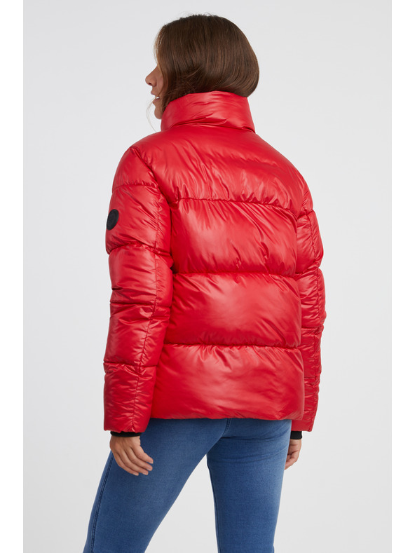 Sam 73 Rdeča ženska prešita jakna SAM 73 Jamie