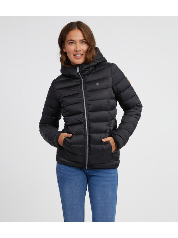 Sam 73 Črna ženska prešita jakna SAM 73 Sid