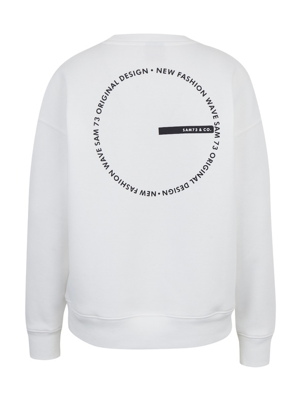 Sam 73 Bela ženska majica SAM 73 Amber