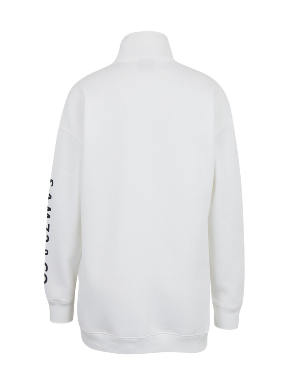 Sam 73 Bela ženska jopa z zadrgo SAM 73 Asajj