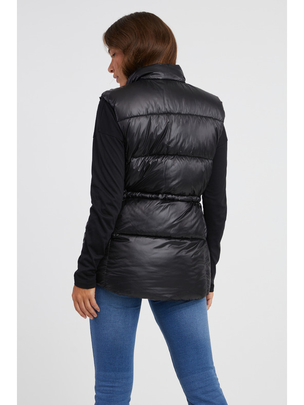 Sam 73 Črni ženski prešiti telovnik SAM 73 Charlotte