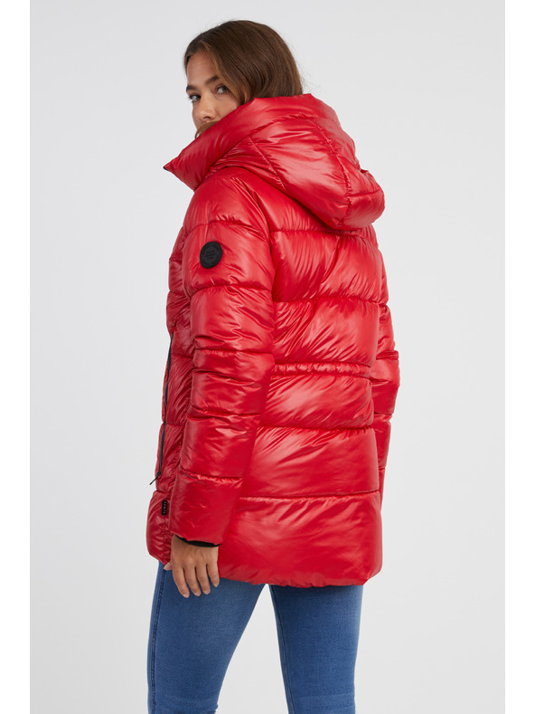 Sam 73 Rdeča ženska zimska prešita jopica SAM 73 Jules