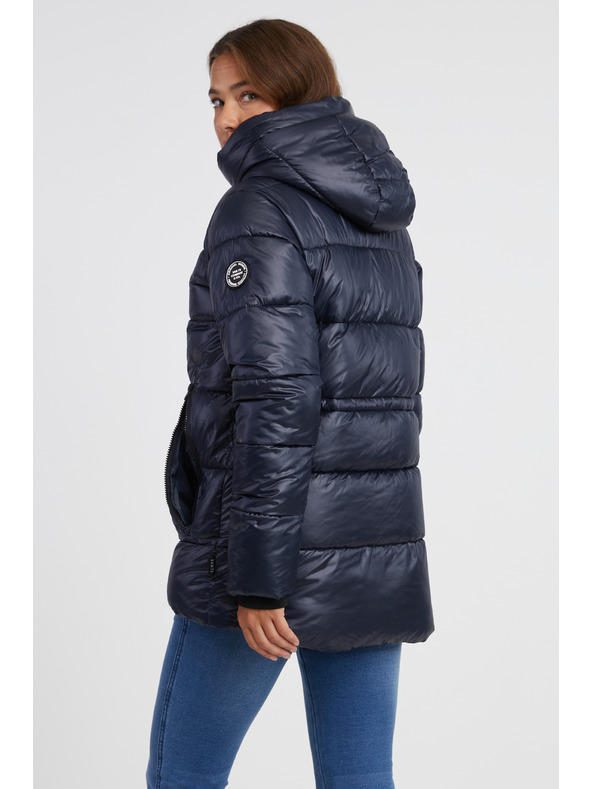 Sam 73 Temno modra ženska zimska prešita jakna SAM 73 Jules