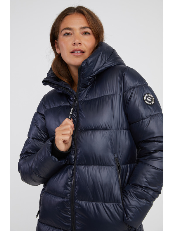 Sam 73 Temno modra ženska zimska prešita jakna SAM 73 Jules