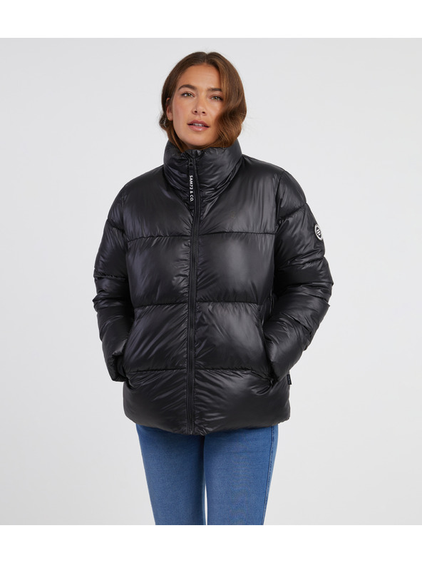 Sam 73 Črna ženska zimska prešita jakna SAM 73 Jamie