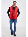 Sam 73 Črno-rdeča moška lahka prešita jakna SAM 73 Travis
