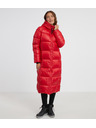 Sam 73 Rdeč ženski prešiti plašč s kapuco SAM 73 Anna