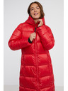 Sam 73 Rdeč ženski prešiti plašč s kapuco SAM 73 Anna