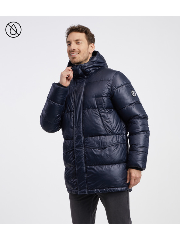 Sam 73 Temno modra moška zimska prešita jakna SAM 73 Loki