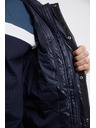 Sam 73 Temno modra moška zimska prešita jakna SAM 73 Loki