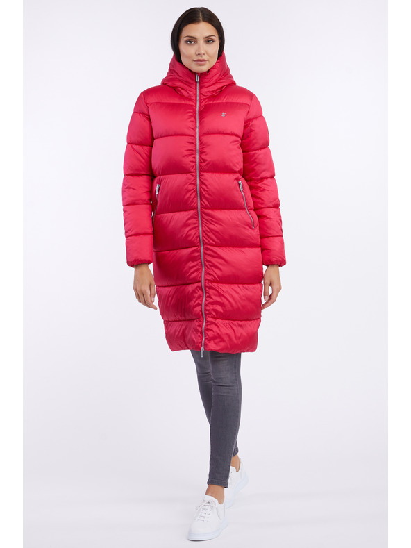 Sam 73 Temno roza ženski zimski prešiti plašč SAM 73 Hedvika