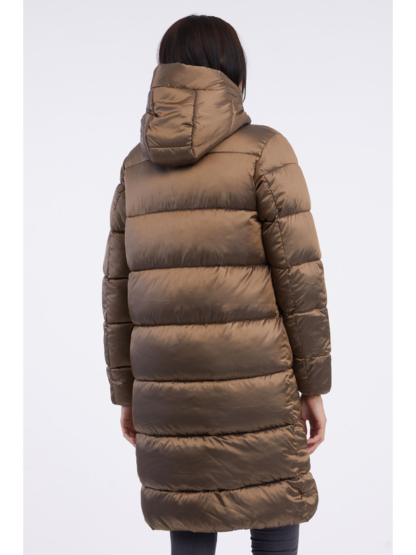 Sam 73 Rjav ženski zimski prešiti plašč SAM 73 Hedvika