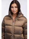 Sam 73 Rjav ženski zimski prešiti plašč SAM 73 Hedvika