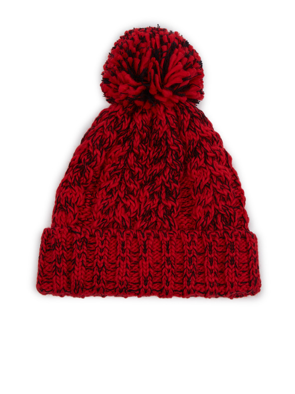 Sam 73 Rdeča in črna ženska kapa SAM 73