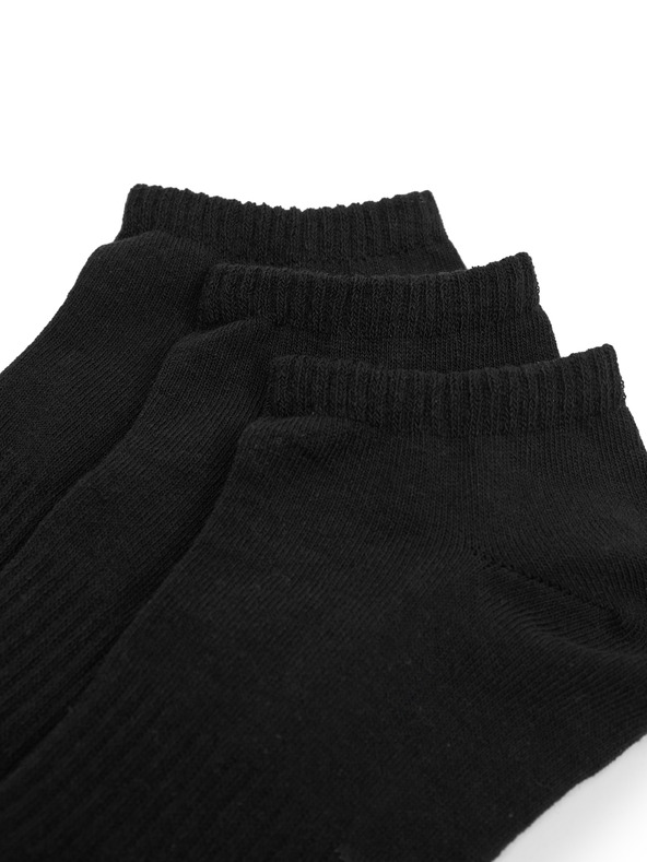 Sam 73 Komplet treh parov črnih moških nogavic SAM 73 Invercargill