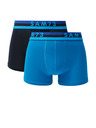 Sam 73 Komplet dveh moških boksaric v modri in črni barvi SAM 73 Hyacinth