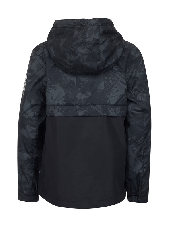 Sam 73 Črna otroška anorak jakna z vzorcem SAM 73 Juno