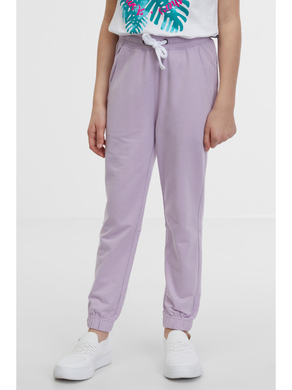 Sam 73 Svetlo vijolične dekliške trenirke SAM 73 Sula